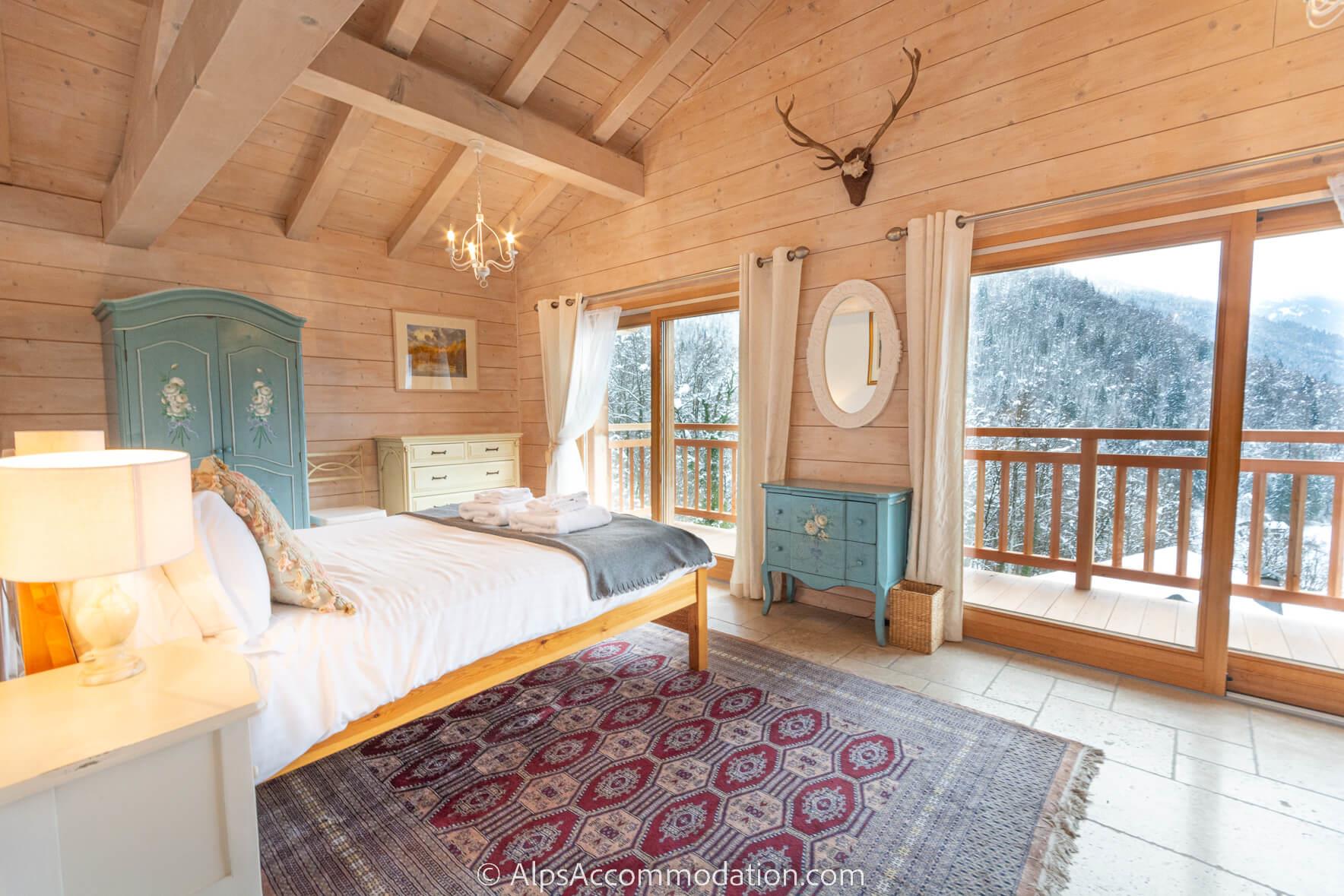 Chalet Falcon Samoëns - Wonderful ensuite king bedroom